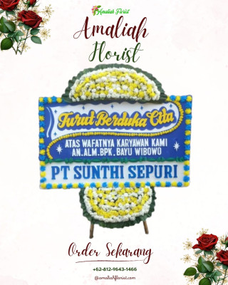 Papan Bunga Duka di Krepkuri