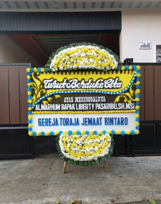 Papan Bunga Duka di Krepkuri