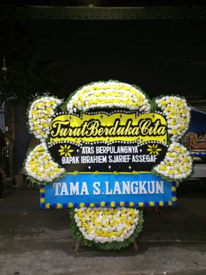 Papan Bunga Duka di Krepkuri